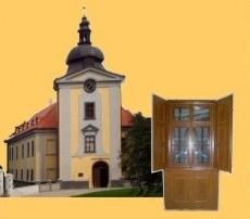 Zámek Ctěnice - fládrování oken, obložení a portálů;